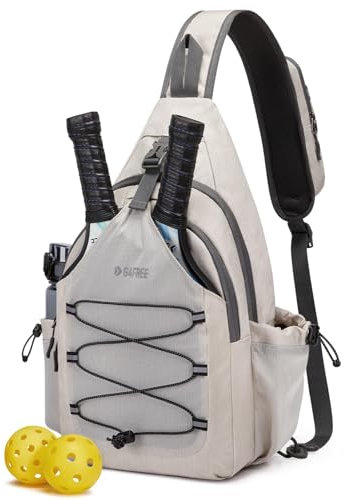 G4Free Pickleball-Tasche, Crossbody-Tasche für Herren und Damen, Pickleball-Rucksack, Pickle-Ball-Paddeltasche, Sportgeschenk