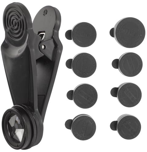 Didiseaon Mobile Phone Lens Wide-angle Macro Fisheye Lenses for Smartphone Camera for Travel Photography and Everyday Use