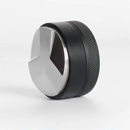 53mm Coffee Distributor & Tamper, Works with Breville and Sage 54mm Portafilters Diamond Pattern Stainless Steel Espresso Hand Tampers Professional Barista Coffee Accessories for Coffee Machine