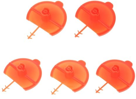 MagiDeal 5 Pièces Buse de Pulvérisation, Buse de Pulvérisation à Ventilateur Plat, pour Pistolet à Mousse de Polyuréthane, Pistolet à Colle à Jet Moussant