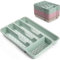 mille idee Portaposate Porta Posate da Cassetto Organizzatore Cassetto Cucina cm.33x24x4h