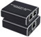 Tendak Répartiteur LAN 1 vers 2 1000 Mbit/s, 1 x 2 Gigabit Ethernet Répartiteur 2 ports RJ45 LAN Commutateur réseau avec câble d'alimentation de type C pour ordinateur, TV numérique, concentrateur,