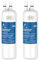 EDR1RXD1 Refrigerator Water Filter ，Compatible For Whirlpool ，W10295370A EveryDrop Filter 1 P8RFWB2L ，Compatible For Kenmore， 9081,1-5PACK(2pcs)