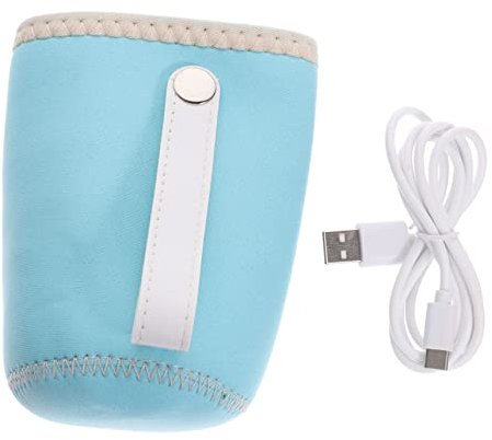 CATIEBYE Baby Flaschenwärmer Matchild Flaschenwärmer Mobiler Usb Babymilchflaschenwärmer Akku Flaschenwärmer Für Unterwegs Praktische Babyversorgung Ideal Für Thermosflaschen Schnelle Erwärmung