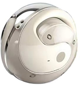 Cuffie Bluetooth Per X15pro 2a Generazione Piccola Palla Cocco Auricolari Bluetooth Senza Fili Con Gancio L'orecchio Sport Con Riduzione Rumore Stile Gancio L'orecchio Cuffie da gioco(T26 beige)