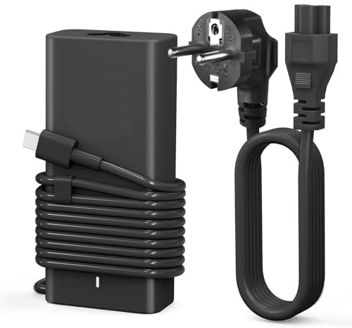 65W 45W Adaptateur Chargeur USB C pour Ordinateur Portable Dell Latitude 5420 5430 5520 5530 5540 7420 7430 7440 7390, XPS 13 9350 9360 9365 9370 9380, Chromebook 3100 3400 5190