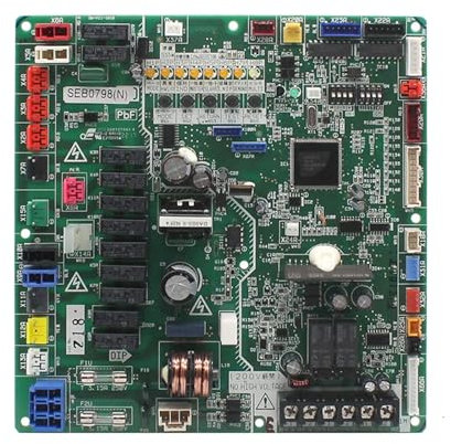 JKDND Compatibile con Daikin Air Conditioning Outdoor Units Modello No. REMQ8P9Y1B REYQ8P8Y1B9 Codice 5007896 Circuito Stampato Scheda Principale SEB0798 PCB
