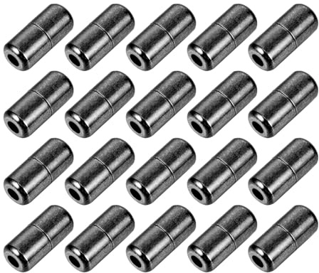 KAJNBN 20pcs Metal Lace Locks Capsule Shoelace Buckles Stylish No Tie Design Combine Aesthetics with Ease of Use for Lace Shoe Wearing Use and Gift for Friends and Families