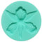 musykrafties Sugarcraft Orchideen Blume Spitze Silikonform für Zucker Kleister, Fondant, Butter, Harz, Polymer Tonboden,Paste, Wachs, Basteln Projekt, Kuchen Decortation, Cupcake Deckel