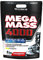 Weider Mega Mass 4000. Goût Fraise. Mélange protéiné pour prise de masse. Avec 3 protéines (lait, lactosérum, blanc d’œuf) et de la créatine. Pauvre en sucres. 4kg