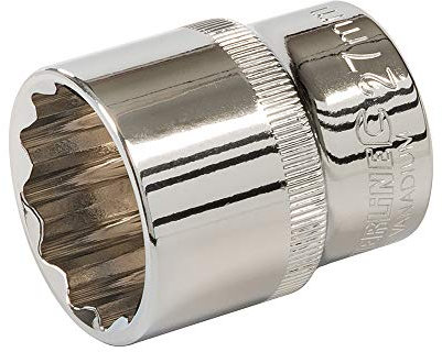 Silverline 436883 Socket 1/2 Drive 12pt Metric 27 mm