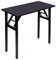 DlandHome Petit Bureau Pliant Informatique d'ordinateur 80x40cm Postes de Travail Table d’étude/d'écriture/à Manger pour Maison/Bureau, Noir