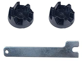 Black Blender Drive Coupling WP9704230 Fits for KitchenAid KSB5 KSB3 KSB5WH Blenders Compatible with 9704230 AP6013694 WP9704230VP PS11746921 (with Spanner)
