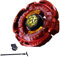 Elrozo Rapidity Fang Leone Rot + Launcher Kreisel für Metal Fusion 4d Fury Arena