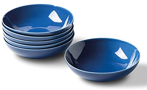 Munus International Set BOWLS - PIATTI FONDI Botanic Blu