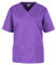 BEB Damen Kasack Basic Unisex Medizinisches Schlupfhemd, Violett, 3XL