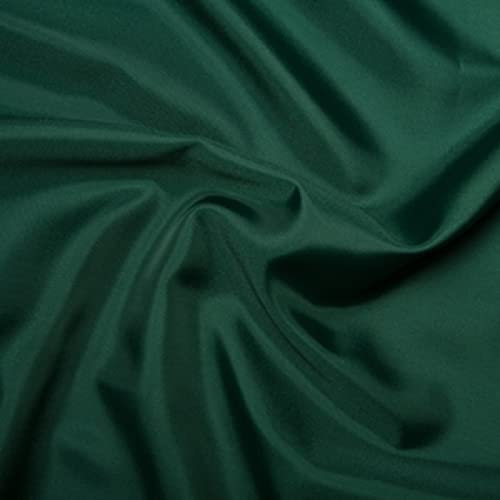 Anti Static Dress Lining Fabric by The Metre 150cm 60 Inch Wide 100% Polyester (Bottle Green)