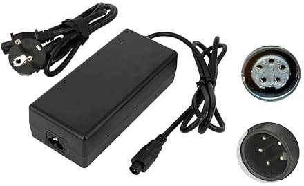 PowerSmart® Chargeur à 5 broches SVD 42 V 2 A pour vélos électriques avec batteries au lithium Joycube, Phylion 36 V