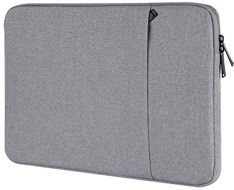 Chelory 15.6 Inch Laptop Sleeve for 16 Inch New MacBook Pro, Laptop Case for 15.6 16 Inch Notebook Ultrabook Computer Chromebook Protective Cover Bag Shockproof Water Resistant Carrying Case, Gray