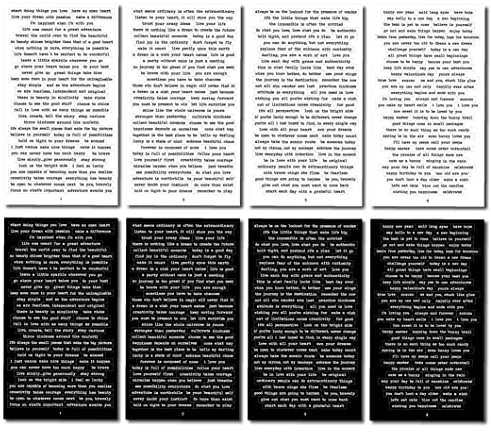 Zitat Aufkleber 8 Blätter Vintage Scrapbook Sticker Phrase Word Lables Für Art Journal Planer Diy Craft Notebook Collage Album