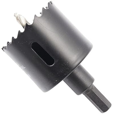 Lochsäge 55mm LAIWEI Bi-Metall Rundlochfräser HSS Kreissägekopf, 1,8 mm stark, Schnitttiefe bis 38mm, geeignet für Holz, Kunststoff, Gipskarton und Metallrohre