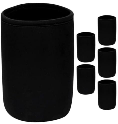 TOVINANNA Sprouting Jar Protectors 6 Pcs Mason Jar Light Shades Covers Blackout Sleeves for Mason Jars for Seed Germinati