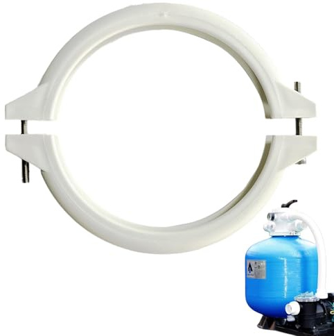 Sandfilterklemme, praktische Sandfilter-Ventilklemme, Schwimmbad-Filterteile – starke Flanschventilklemme, Pool-Sandfilterteile für Schwimmbad
