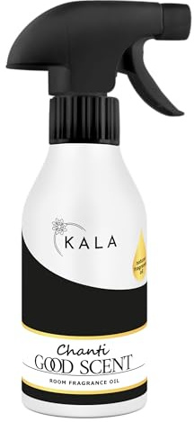 KALA - Lufterfrischer Duftölspray CHANTI, Raumspray mit Geruchsneutralisation, Raumduft Spray Hält bis zu 48h, Air Freshener mit Aktiv Neutralisator - GoodScent, 250ml