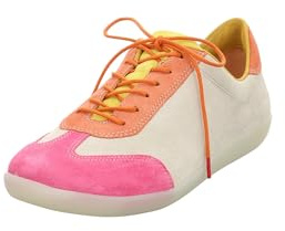 Think! Damen Nature chromfrei gegerbte nachhaltige Halbschuhe, Fuxia/Kombi 5000