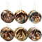 Zghhc 12 Stück Krippen-Ornamente, Weihnachtsdekoration Aus Holz Zum Aufhängen, Die Geburt Jesu, Weihnachtskrippe, Weihnachtsdekoration Für Den Weihnachtsbaum