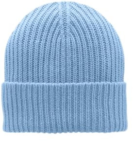 someday Damen Mütze | BEKY SOFT Strickmütze mit Wolle azure blue, 0
