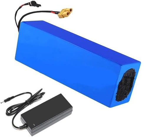 GNIUBBDB 60V 10Ah 12Ah 15Ah 20Ah 25Ah 30Ah E-Bike Lithium-Ionen-Akku mit Ladegerät Eingebautes BMS für 200-1800W Elektrofahrradmotor 60V 15Ah,XT60 Plug