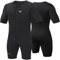 Mytra Fusion Tuta da sudore in neoprene per uomo e donna Tuta da sudore elasticizzata per dimagrimento, allenamento fitness, palestra, corsa e nuoto (Black, M)