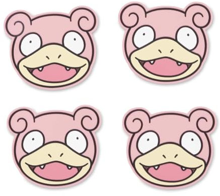 Pokémon Center: Slowpoke Pokémon Home Accents Untersetzer (4er-Pack)