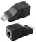 KEMUZ BARRU Extendeur RJ45 HDMI, Adaptateur RJ45 HDMI, Transmetteur HDMI Extendeur sur Câble Ethernet CAT6/CAT5E, Répéteur HDMI RJ45 Jusqu, Compatible avec Hôtel, Conférence, Home Cinema