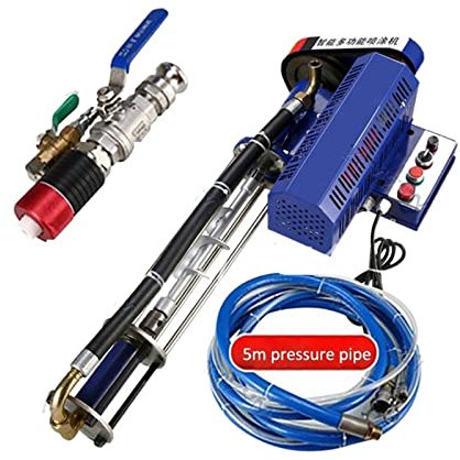 2800W multifonctionnel mastic poudre ciment mortier polyuréthane revêtement imperméable Latex mur extérieur pierre peinture Machine de pulvérisation Efficacité et Précision(Mini straight gun)