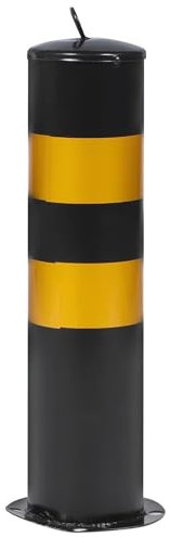 ENWWCH Parking Bollard Driveway Poles Railer Warning Post Barricades Fence Outdoor Parking Bollards Parking Picket For Car Park