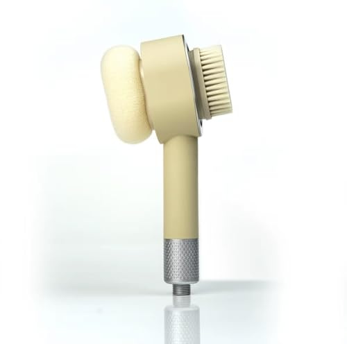 OhCleany® Duschkopf Set mit 2 magnetische Reinigungsbürsten und Carbon-Aktivekohlefilter, Hochdruck Handbrause mit Filter entfernt,Chlor, Kalk und Bakterien - Wassersparend