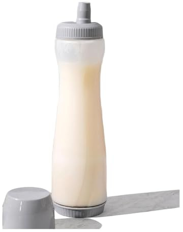 Remingtape Premium für Perfekten Pfannkuchen Pen-Teigspender-Flasche - Leicht zu Reinigendes Teigspender-Design-Werkzeug für Pfannkuchen