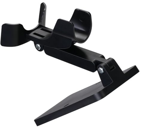 SOLUSTRE Verstellbarer Barcode Scanner Halter aus Abs Multifunktionaler Handscanner Ständer für Kassenbereich und Handelsübliche Handheld Scanner Schwarzer Praktischer Halter