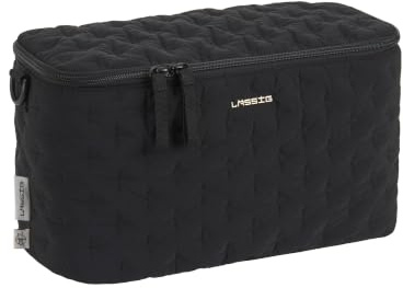 LÄSSIG Kinderwagen Buggy Organizer Enoa mit Befestigung Quilted Black | Kinderwagentasche, Buggy Organizer, Kinderwagen Organizer, Wickelorganizer