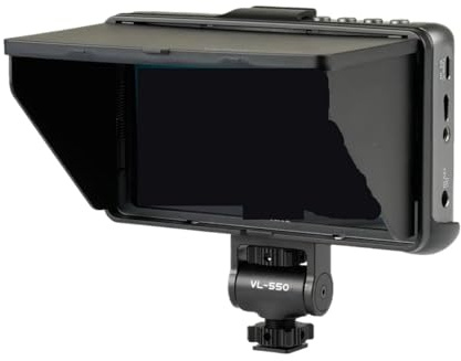 Kompatibel Mit VILTROX DC-550, Tragbarer 5,5-Zoll-HD-Direktor-Monitor Mit Touchscreen for Outdoor-Indoor-Fotografie, Vlogging, Filmemachen, TV-Erstellen(Non-touch screen)