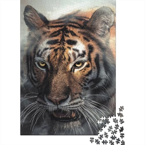 1000pcs Puzzle Tiere Erwachsene Tiger Herausfordernd