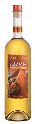 Bottega Grappa Barricata Aldo Bottega Tripla Distillata a Vapore 43% - 1000ml