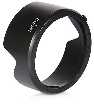 Ew-73d 67 mm Pare-soleil pour Canon 80d 60d 70d 760d EF-S 18–135 mm f/3.5–5.6 IS USM Objectif SLR Camera baïonnette Lens Hood