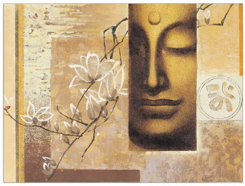 Artopweb TW18207 Wei Ying Wu - Time For Reflection I Dekorative Paneele, Multifarbiert, 80x60 Cm