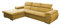 mb-moebel Ecksofa mit Schlaffunktion Eckcouch mit Bettkasten Sofa Couch L-Form Polsterecke für Wohnzimmer, Schlafsofa Sofagarnitur Wohnlandschaft - 284x196x99cm - NILUX (Gelb, Ecksofa Links)