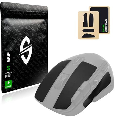 SensoryBoost Grip Tape pour Roccat Kone XP – Ruban antidérapant (+ Grip Pad), Ultra-Mince (0,5 mm), Absorbant la Transpiration, sans résidus – Accessoire Souris