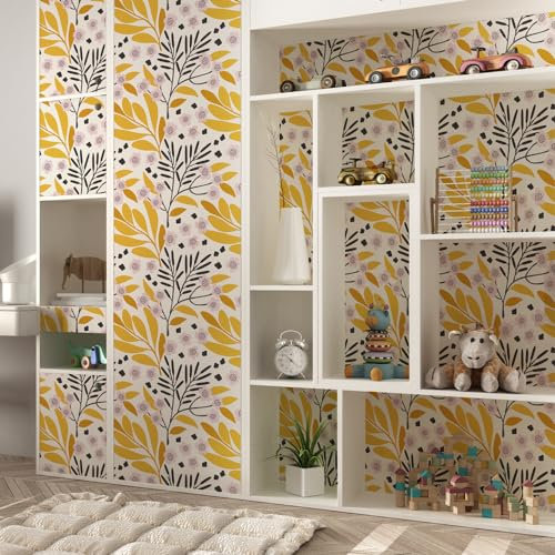 Kina - RA0062 Pellicola adesiva per mobili e pareti antigraffio impermeabile adesivi murali Carta da Parati Natura pvc per muro elettrodomestici cucina bagno