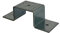 Abrazadera de tubo rectangular en 60 x 20 60 x 30 60 x 40 70 x 40 70 x 50 80 x 40 80 x 60 100 x 40, galvanizada (60 x 40 mm)